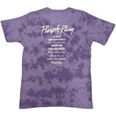 T-Shirt Prince Purple Rain (Back Print & Wash Collection) - 1
