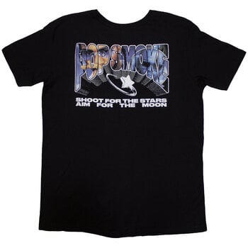 T-shirt Pop Smoke Stars Infill (Back Print) Black 2XL T-shirt - 2