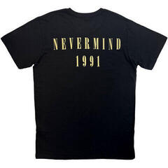 T-shirt Nirvana Nevermind '91 Hotel Photo (Back Print) Carbon Black XL T-shirt - 1