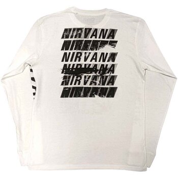 T-shirt Nirvana Incesticide (Back & Sleeve Print) White L T-shirt - 2