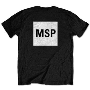 T-särk Manic Street Preachers Block Logo (Back Print) Black S T-särk - 2