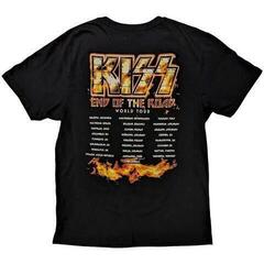 T-shirt Kiss End Of The Road Tour Orange (Back Print) - 1