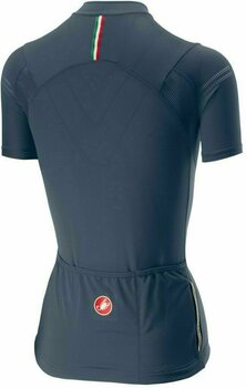 Cycling jersey Castelli Promessa 2 Womens Jersey Jersey Dark Steel Blue L - 2