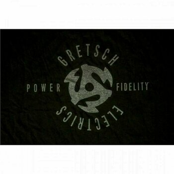 Camiseta de manga corta Gretsch Camiseta de manga corta Power & Fidelity 45RPM Negro L - 4