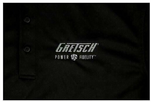 πόλο μπλουζα Gretsch πόλο μπλουζα Power & Fidelity Μαύρο L - 3