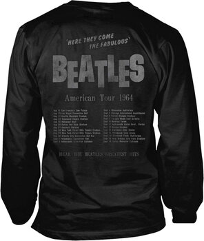 T-Shirt The Beatles Hard Days Night (Back Print) Black M T-Shirt - 2