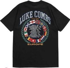 T-Shirt Luke Combs Tour '23 Flag (Back Print & Ex-Tour) Black 2XL T-Shirt - 1