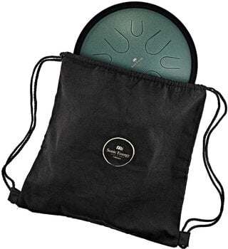 Tongue Drum Meinl Compact Steel 10" B Minor 432Hz Dark Green Tongue Drum - 4