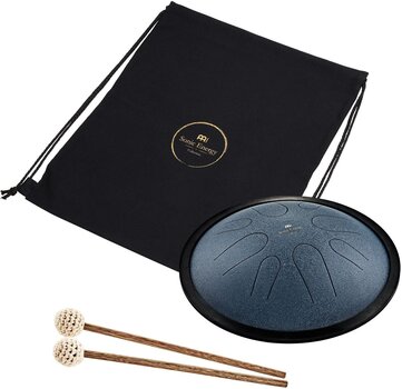 Tongue Drum Meinl Compact Steel 10" C Minor 432Hz Navy Blue Tongue Drum - 3