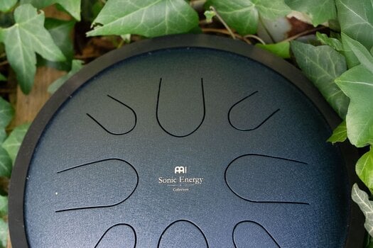 Tongue Drum Meinl Compact Steel 10" C Minor 432Hz Navy Blue Tongue Drum - 10