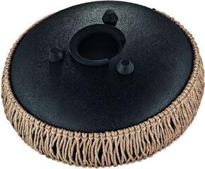 Tongue Drum Meinl Medium Octave Steel 10" B Minor 432Hz Black Tongue Drum - 1