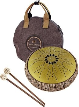 Tongue Drum Meinl Medium Octave Steel 10" C Major 432Hz Gold Tongue Drum - 3