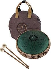 Tongue Drum Meinl Medium Octave Steel 10" F# Minor 432Hz Dark Green Tongue Drum - 2