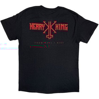 T-Shirt Kerry King From Hell I Rise F&B (Back Print) Black L T-Shirt - 2