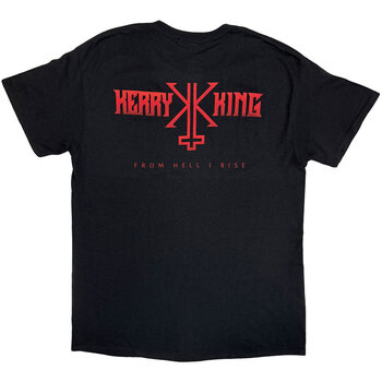 T-shirt Kerry King From Hell I Rise F&B (Back Print) Black 2XL T-shirt - 2