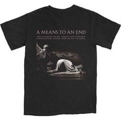 T-shirt Joy Division A Means To An End (Back Print) Black 2XL T-shirt - 1