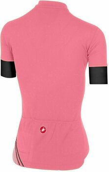 Odzież kolarska / koszulka Castelli Anima 2 Golf Pink/Black XL - 2