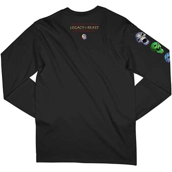 Camiseta de manga corta Iron Maiden Nights Of The Dead (Back & Sleeve Print) Black S Camiseta de manga corta - 2