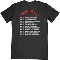T-shirt Iron Maiden Autumn Tour 1980 (Back Print) Black XL T-shirt - 1