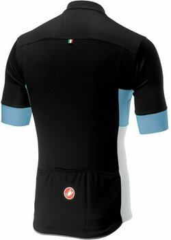 Cycling jersey Castelli Prologo VI Mens Jersey Black/Grey Blue/Ivory 3XL - 2