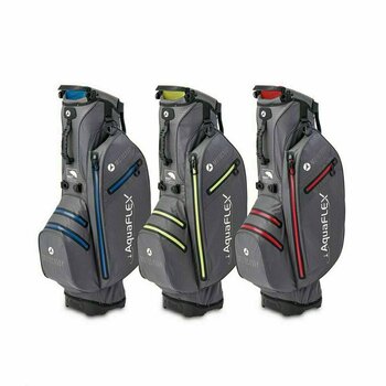 Golftaske Motocaddy Aquaflex Charcoal/Blue Golftaske - 4