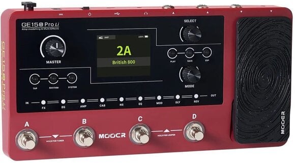 Multiefekt gitarowy MOOER GE150 PRO Li Multiefekt gitarowy - 2