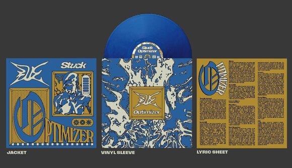 Vinyl Record Stuck - Optimizer (Blue Coloured) (LP) - 2
