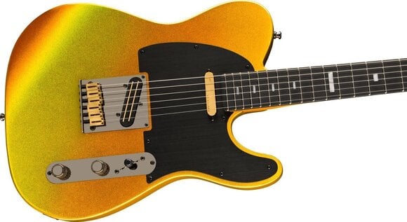 E-Gitarre Fender 75th Anniversary American Ultra II Telecaster EBY Liquid Gold E-Gitarre - 3