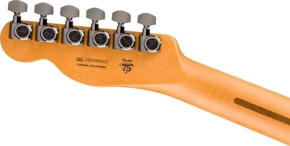 E-Gitarre Fender 75th Anniversary American Ultra II Telecaster EBY Liquid Gold E-Gitarre - 6
