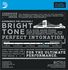 Струни за електрическа китара D'Addario EXL120-8 Струни за електрическа китара - 1