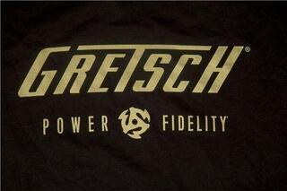 Maglietta Gretsch Power & Fidelity Logo Black - 3