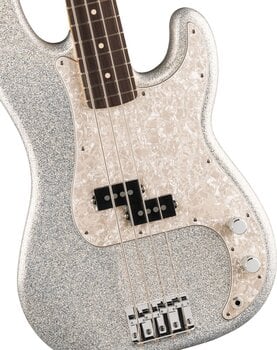 Bajo de 4 cuerdas Fender 75th Anniversary Player II Precision Bass RW Diamond Dust Sparkle Bajo de 4 cuerdas - 4
