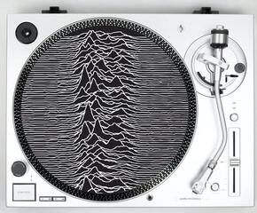 Slipmat VinylCareSystem Joy Division - Black Record Mat Slipmat - 1