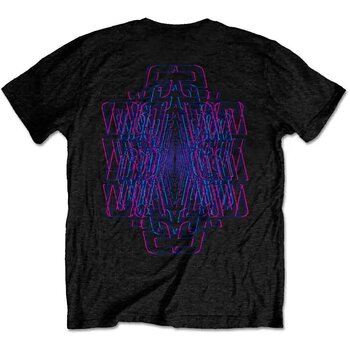 T-Shirt Incubus Trippy Neon (Back Print) Black L T-Shirt - 2