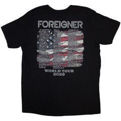 T-shirt Foreigner Eagle Black 2XL T-shirt - 1