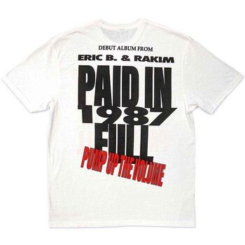 Shirt Eric B & Rakim Paid In Full Black 2XL Shirt - 2