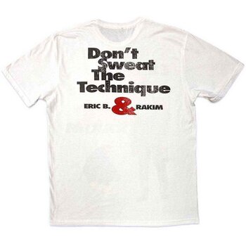 T-shirt Eric B & Rakim Don't Sweat (Back Print) White L T-shirt - 2