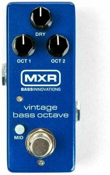 Basgitarr effektpedal Dunlop MXR M280 Vintage Bass Octave Mini - 7