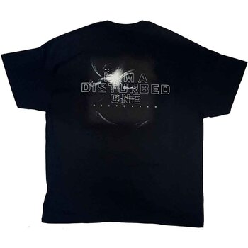 T-shirt Disturbed I Am A Disturbed One (Back Print) Black M T-shirt - 2