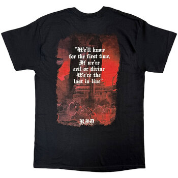 T-Shirt Dio Last In Line (Back Print) Black 2XL T-Shirt - 2
