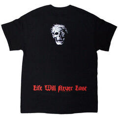 T-shirt Death Life Will Never Last (Back Print) Black XL T-shirt - 1