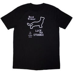 Skjorte David Gilmour Luck & Strange Black Cat Strat (Back Print & Ex-Tour) Black 3XL Skjorte - 1
