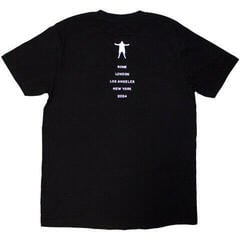 T-shirt David Gilmour Luck & Strange Portrait (Back Print & Ex-Tour) Black XL T-shirt - 1