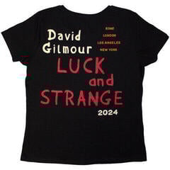 T-Shirt David Gilmour Luck & Strange Stage Shot (Back Print & Ex-Tour) - 1