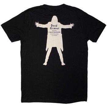 Skjorte David Gilmour Luck & Strange Fortuna E Strano (Back Print & Ex-Tour) Black XL Skjorte - 2