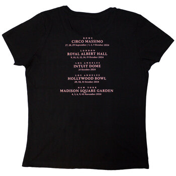 T-särk David Gilmour Luck & Strange London (Back Print & Ex-Tour) Black M Naiste T-särk - 2