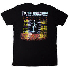 T-Shirt Bob Seger Tour '86 (Back Print) Black M T-Shirt - 1
