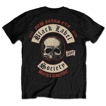 Skjorte Black Label Society New Years Eve (Back Print) Black M Skjorte - 2
