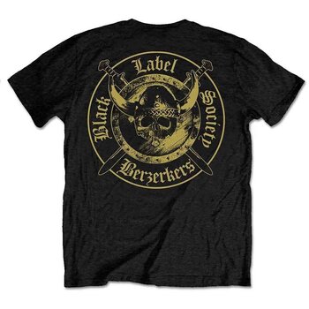 T-Shirt Black Label Society Berzerkers (Back Print) Black 2XL T-Shirt - 2