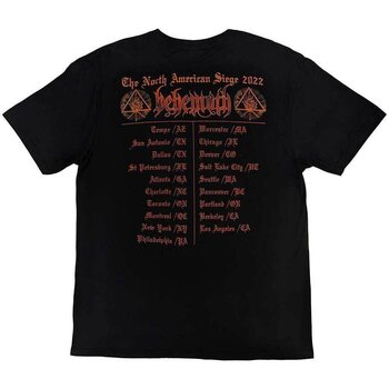 T-Shirt Behemoth North American Tour '22 Puppet Master (Back Print) Black L T-Shirt - 2